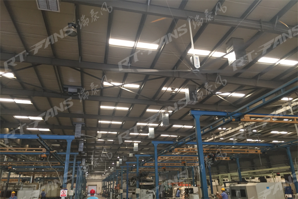 瑞泰風惠州工廠大風扇廠家案例圖