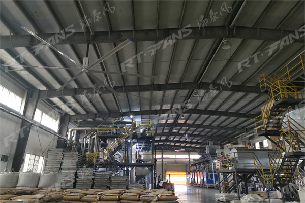 瑞泰風河源工業節能風扇廠家案例圖